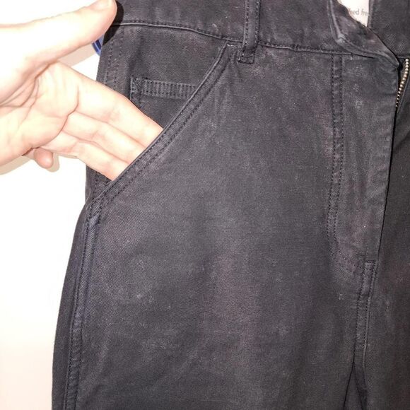 Aritzia Wilfred Free Utility Pants Womens sz 6 Black Modern goth  grunge boho - Picture 2 of 9
